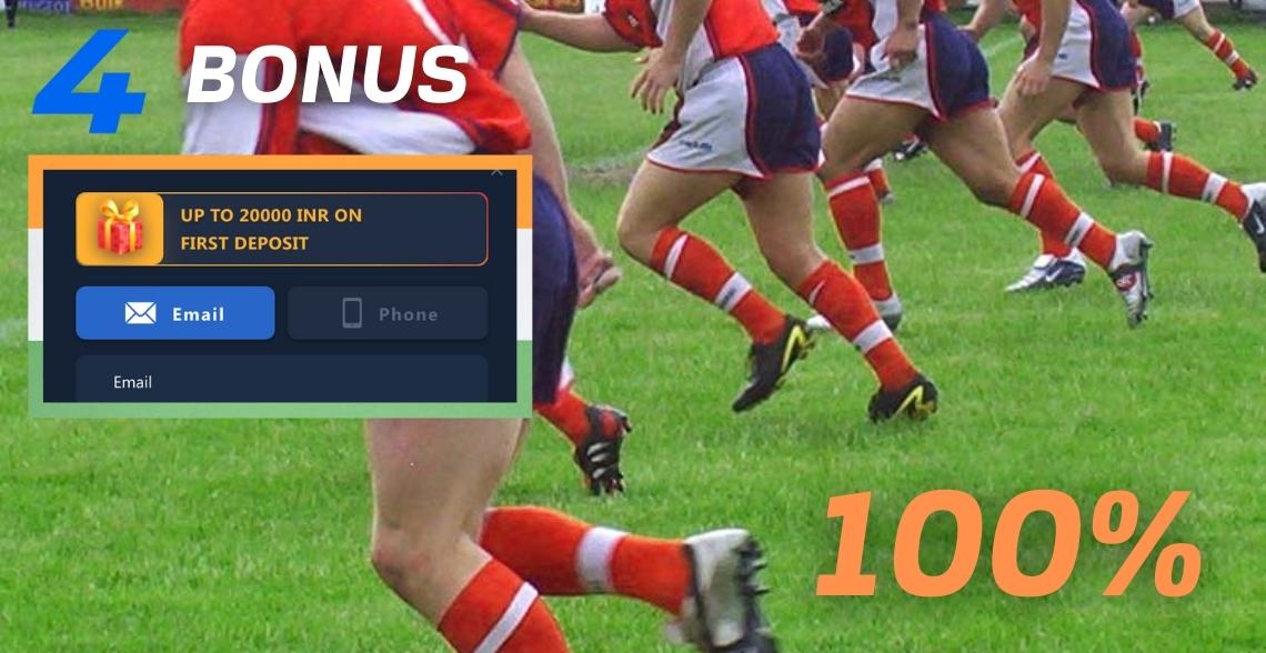 How to use bonus in 4rabet sports betting website in India